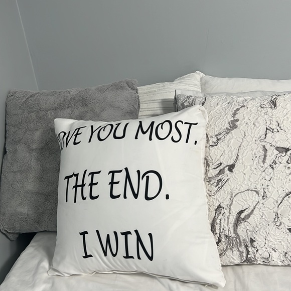 Love You Most Pillowcase - Picture 2 of 2